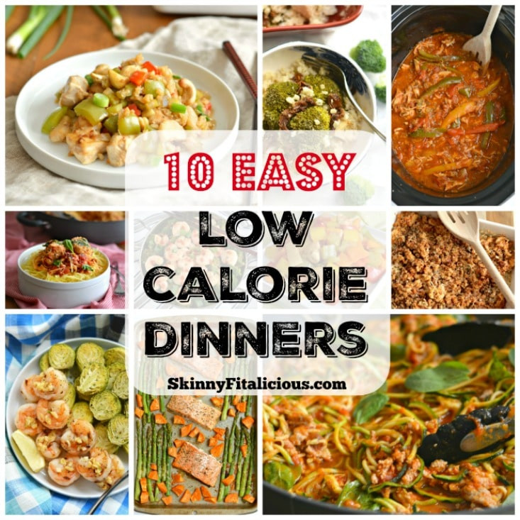 Low Calories Dinners
 10 Easy Low Calorie Dinner Recipes Skinny Fitalicious