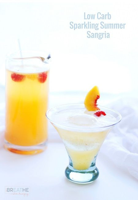 Low Carb Alcoholic Drink Recipes
 Low Carb Sparkling White Sangria Recipe