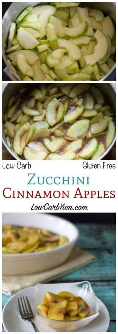 Low Carb Apple Recipes
 Low Carb Zucchini Cinnamon Apples