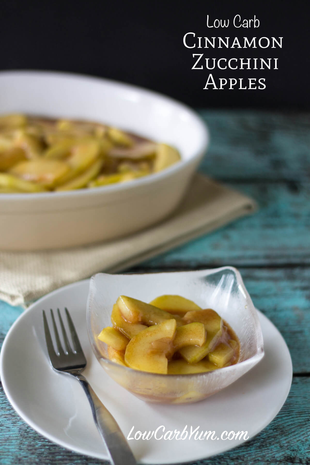 Low Carb Apple Recipes
 Low Carb Zucchini Cinnamon Apples