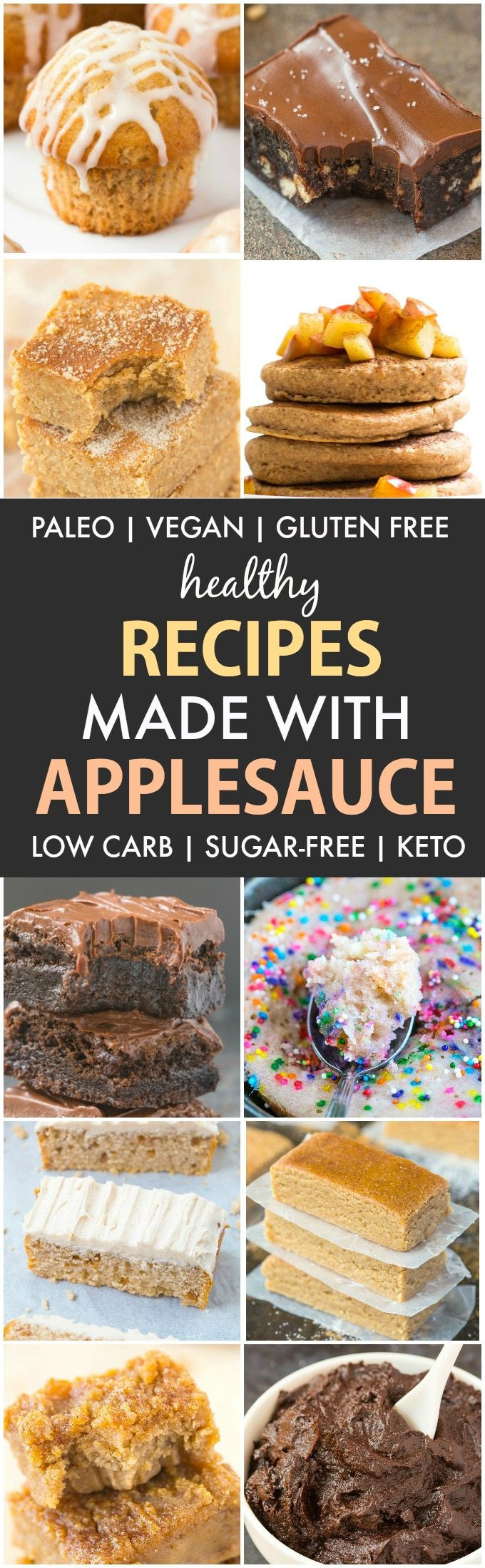 Low Carb Applesauce
 20 Healthy Recipes Using Applesauce Paleo Vegan Gluten