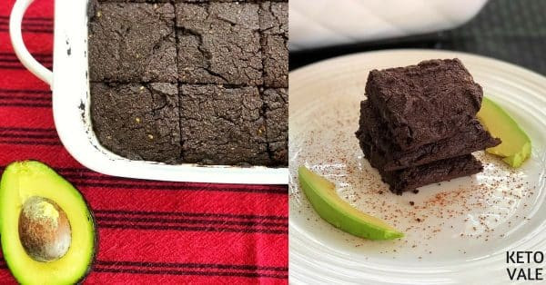 Low Carb Avocado Brownies
 Keto Avocado Brownies Gluten & Sugar Free Low Carb Recipe