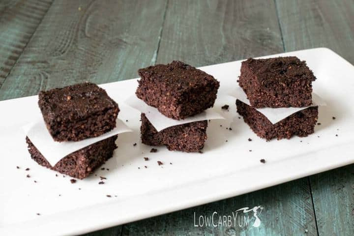 Low Carb Avocado Brownies
 Chocolate Avocado Brownies with No Sugar Added