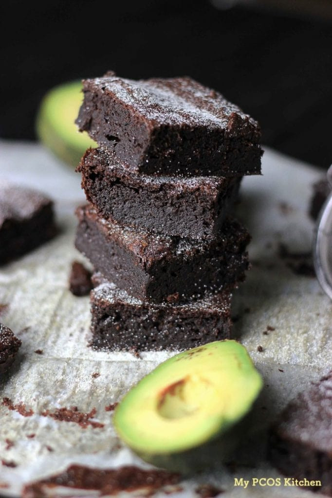 Low Carb Avocado Brownies
 Keto Avocado Brownies Gluten free Sugar free My PCOS