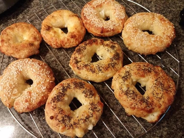 Low Carb Bagels Recipe
 Low Carb Bagels with Almond Flour Recipe
