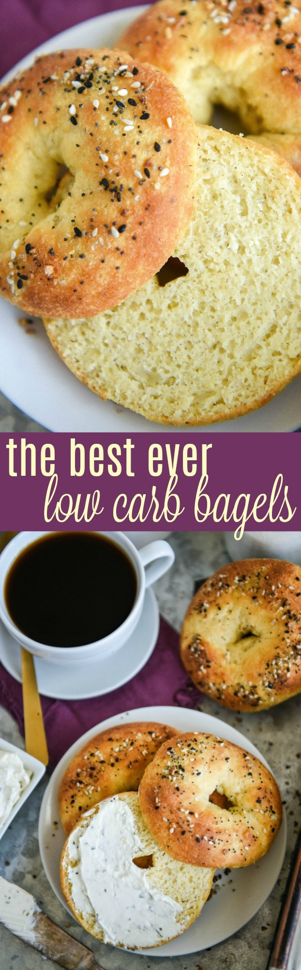 Low Carb Bagels
 The Best Low Carb Bagels
