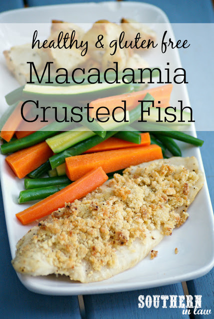 Low Carb Baked Fish Recipes
 Southern In Law Recipe Healthy Macadamia Crusted Baked Fish