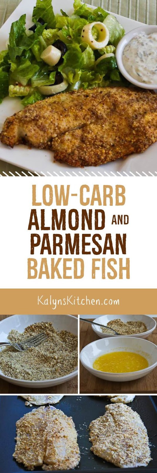 Low Carb Baked Fish Recipes
 Low Carb Almond and Parmesan Baked Fish Kalyn s Kitchen