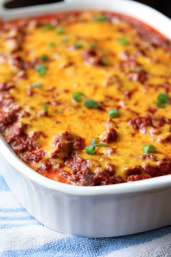Low Carb Beef Casserole
 Low Carb Sour Cream Beef Bake