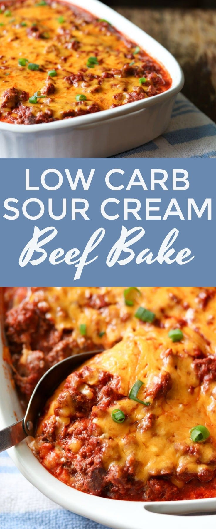 Low Carb Beef Casserole
 Low Carb Sour Cream Beef Bake