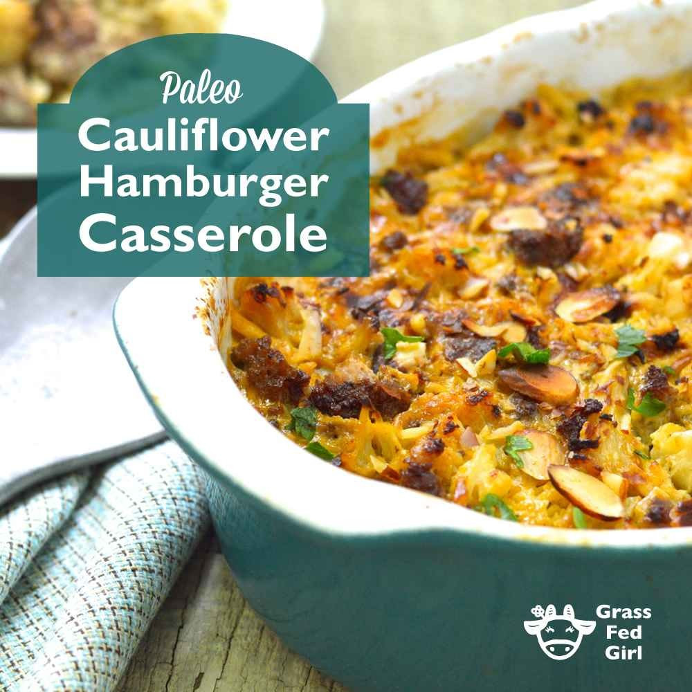 Low Carb Beef Casserole
 Low Carb Hamburger Casserole