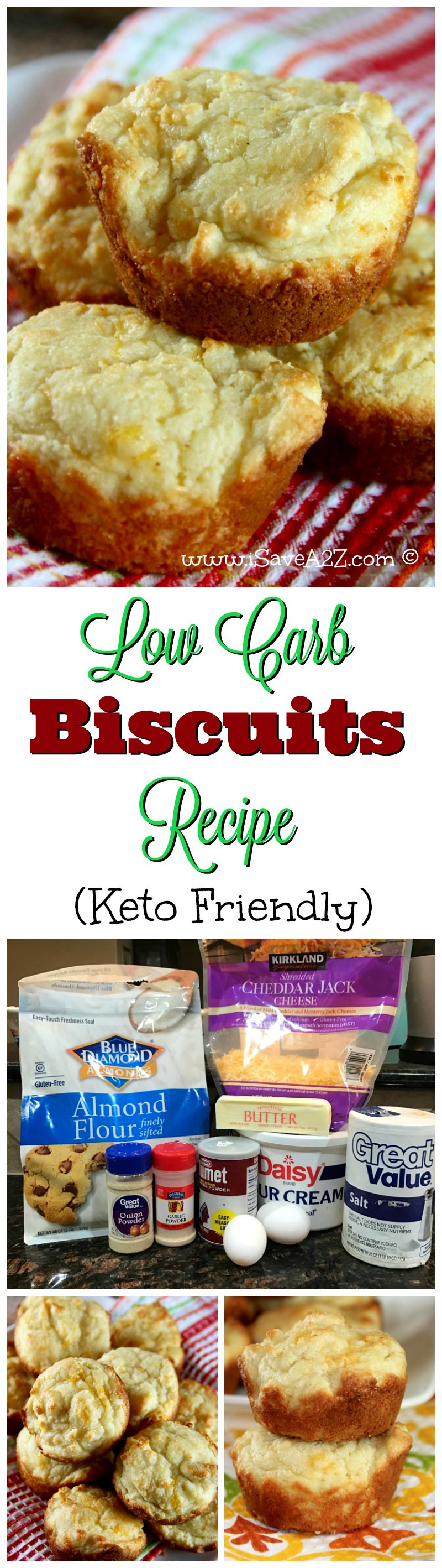 Low Carb Biscuit Recipe
 Low Carb Biscuits Recipe Keto Friendly iSaveA2Z
