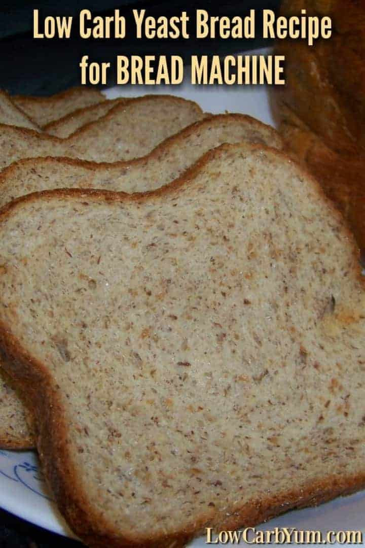 Low Carb Bread Recipes For Bread Machines
 Gabi s Low Carb Yeast Bread Recipe for Bread Machine