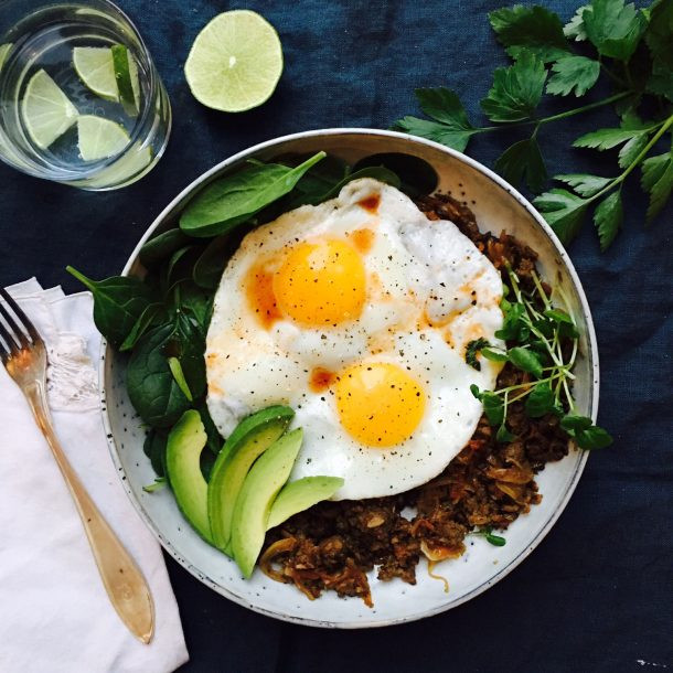 Low Carb Breakfast Bowls
 Healthy breakfast bowl