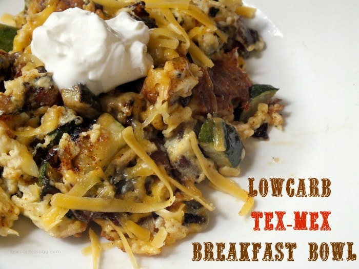 Low Carb Breakfast Bowls
 Lowcarb Tex Mex Breakfast Bowl induction lowcarb ology
