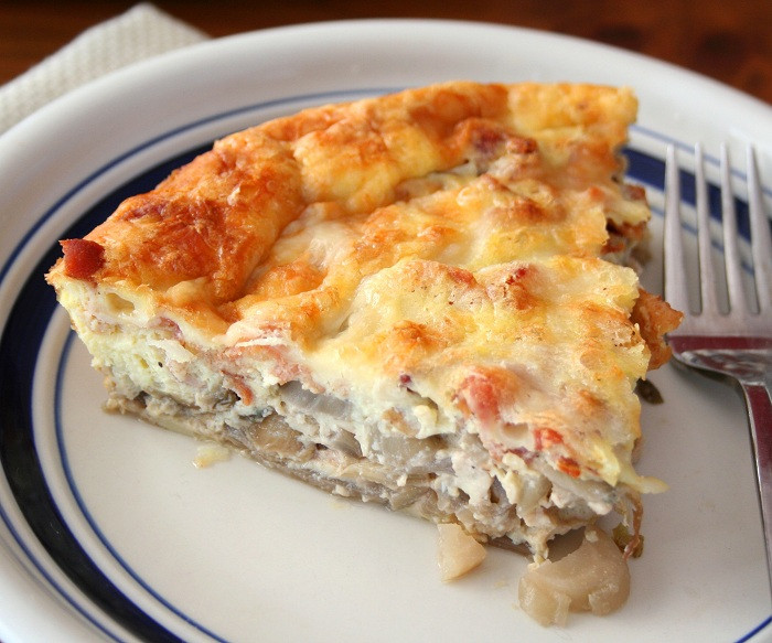 Low Carb Breakfast Quiche
 Bacon Gruyere and Endive Quiche Low Carb and Gluten Free