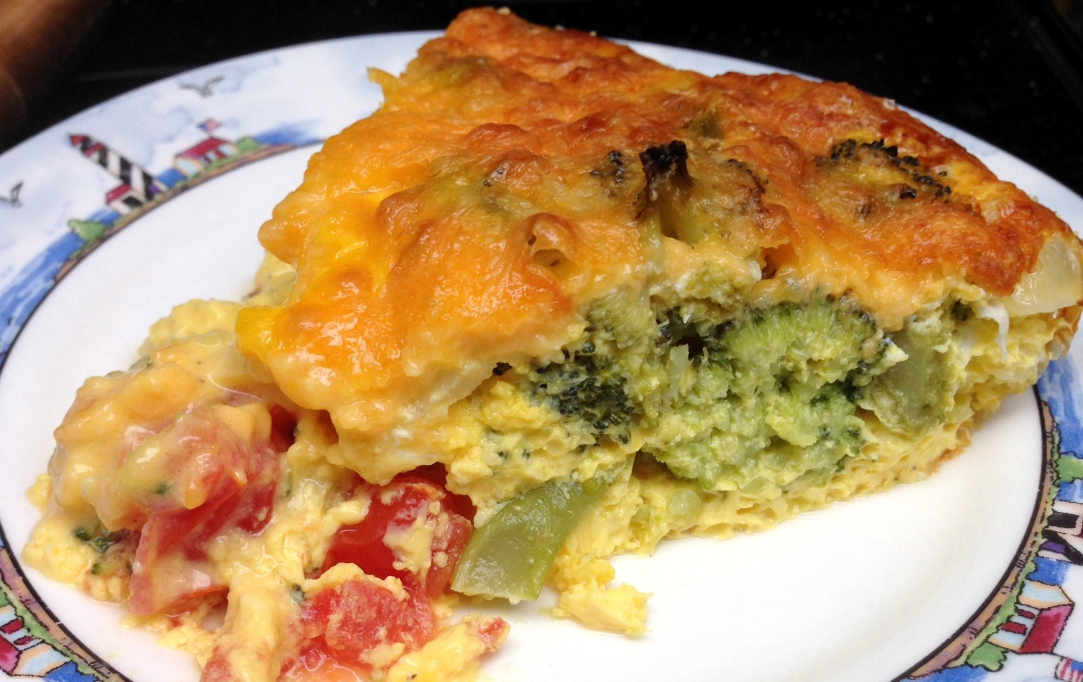 Low Carb Breakfast Quiche
 Low Carb Crustless Breakfast Quiche
