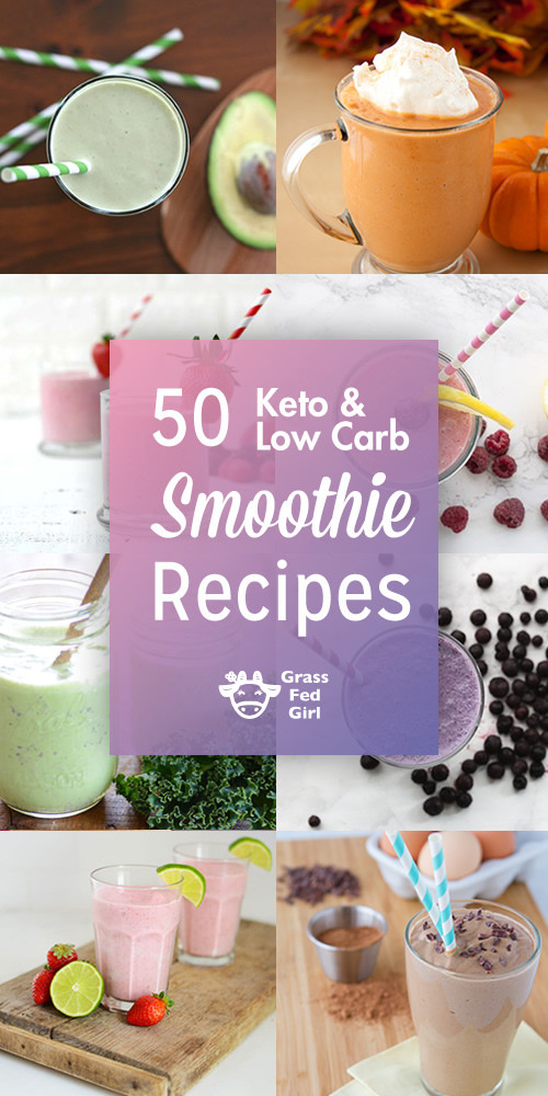 Low Carb Breakfast Smoothies
 Low Carb and Keto Smoothies