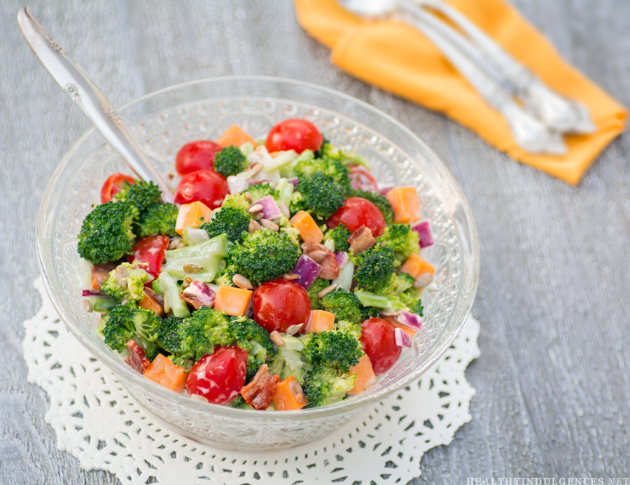 Low Carb Broccoli Salad
 Sugar Free Broccoli Bacon Salad Low Carb Diabetic