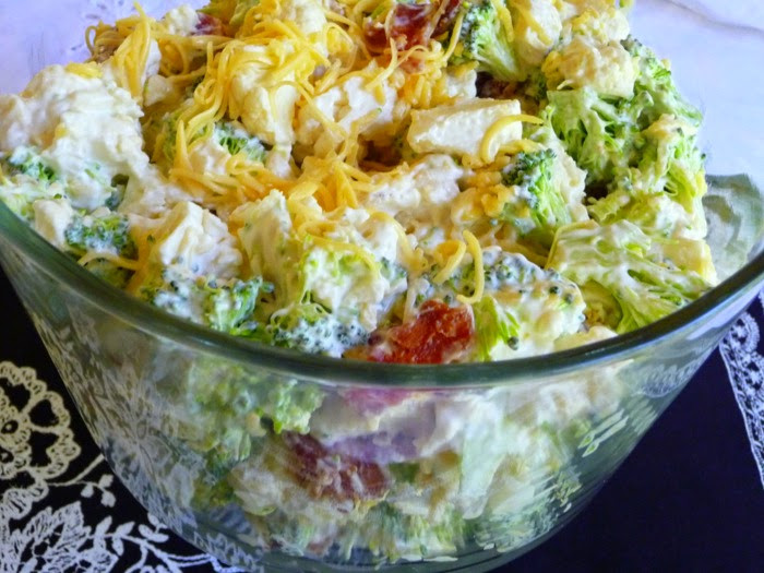 Low Carb Broccoli Salad
 SPLENDID LOW CARBING BY JENNIFER ELOFF AMISH BROCCOLI SALAD