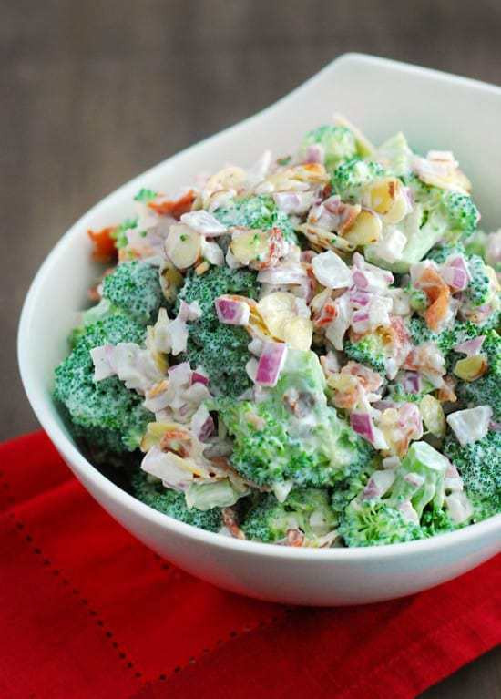 Low Carb Broccoli Salad
 50 Best Low Carb Lunch Ideas that Will Fill You Up in 2018