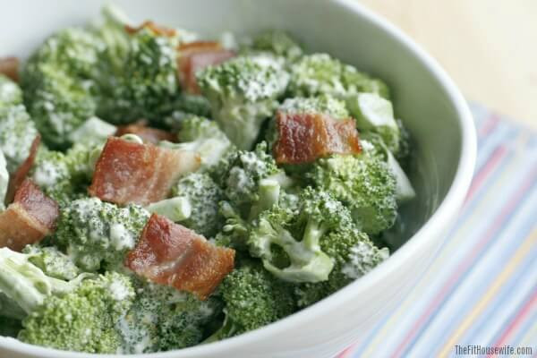 Low Carb Broccoli Salad
 Low Carb Broccoli Salad The Fit Housewife