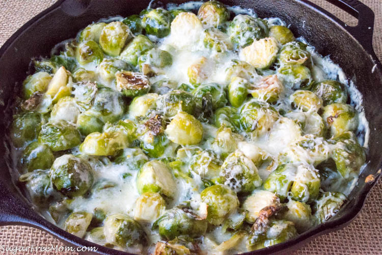 Low Carb Brussel Sprout Recipes
 Low Carb Cheesy Brussels Sprouts Gratin