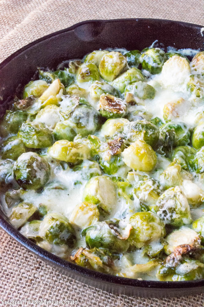 Low Carb Brussel Sprout Recipes
 Low Carb Cheesy Brussels Sprouts Gratin