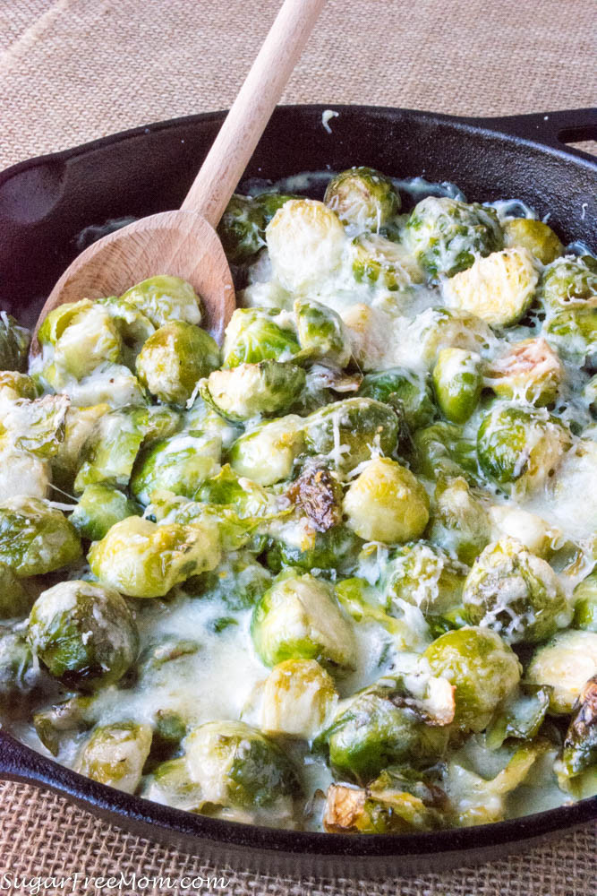 Low Carb Brussel Sprout Recipes
 Low Carb Cheesy Brussels Sprouts Gratin