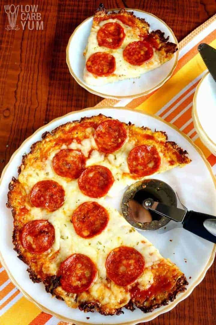 Low Carb Cauliflower Pizza Crust Recipes
 Low Carb Cauliflower Pizza Crust Gluten Free