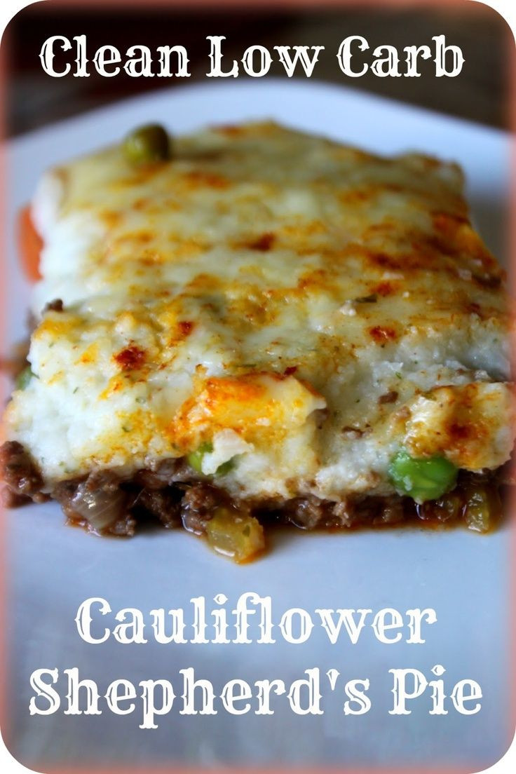 Low Carb Cauliflower Recipes
 724 best Low carb recipes images on Pinterest