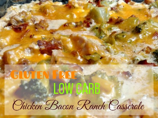 Low Carb Chicken Bacon Ranch Casserole
 chicken bacon cheese casserole Archives Gluten Free Down
