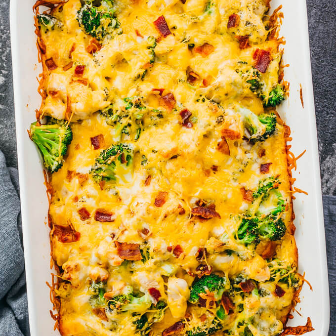 Low Carb Chicken Bacon Ranch Casserole
 Chicken Bacon Ranch Casserole Keto Low Carb Savory Tooth