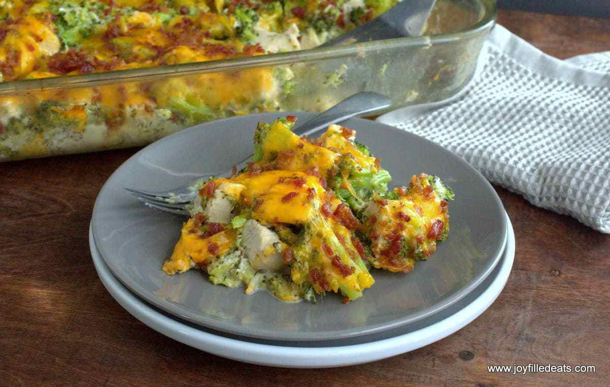 Low Carb Chicken Bacon Ranch Casserole
 Bacon Ranch Chicken Casserole Low Carb THM S Joy