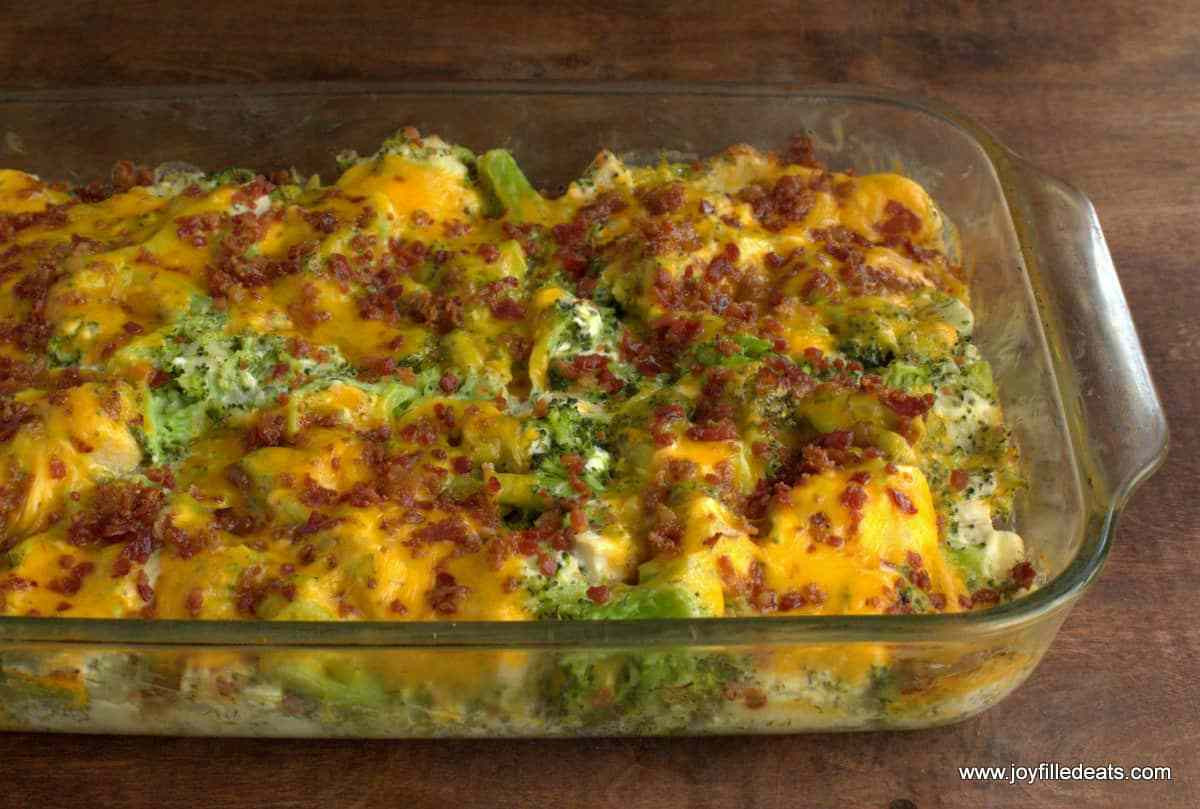 Low Carb Chicken Bacon Ranch Casserole
 Bacon Ranch Chicken Casserole Low Carb THM S Joy