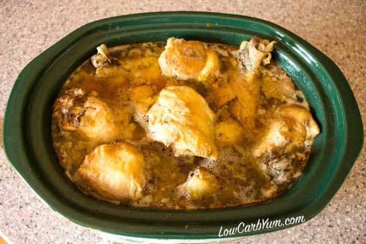 Low Carb Chicken Crock Pot Recipes
 Crock Pot Chicken Thighs and Drumsticks