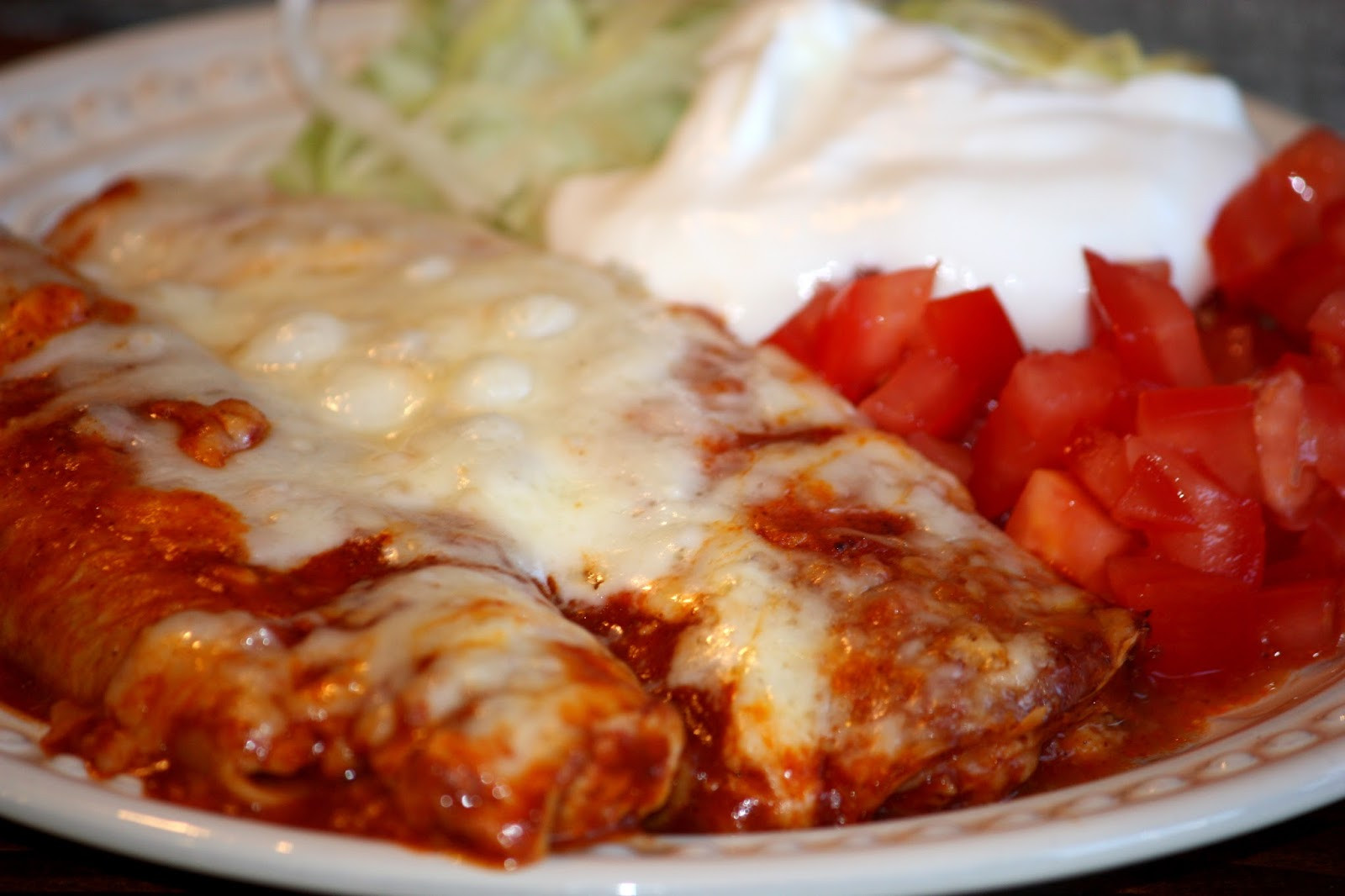 Low Carb Chicken Enchiladas
 Little Country Cabin Low Carb Chicken Enchilada s THM