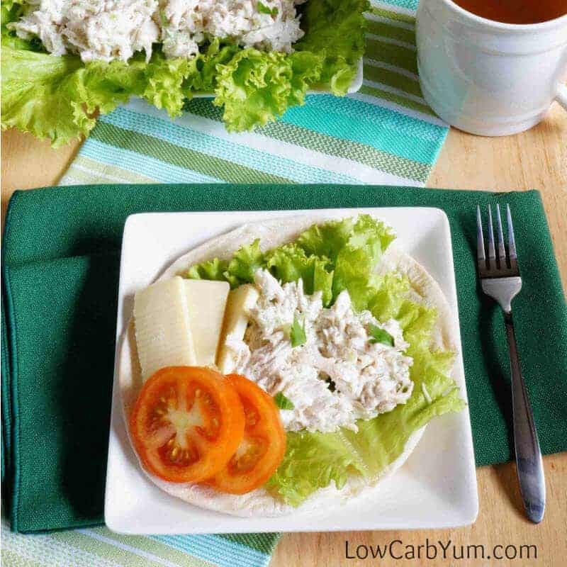 Low Carb Chicken Salad
 Basic Low Carb Chicken Salad Gluten Free