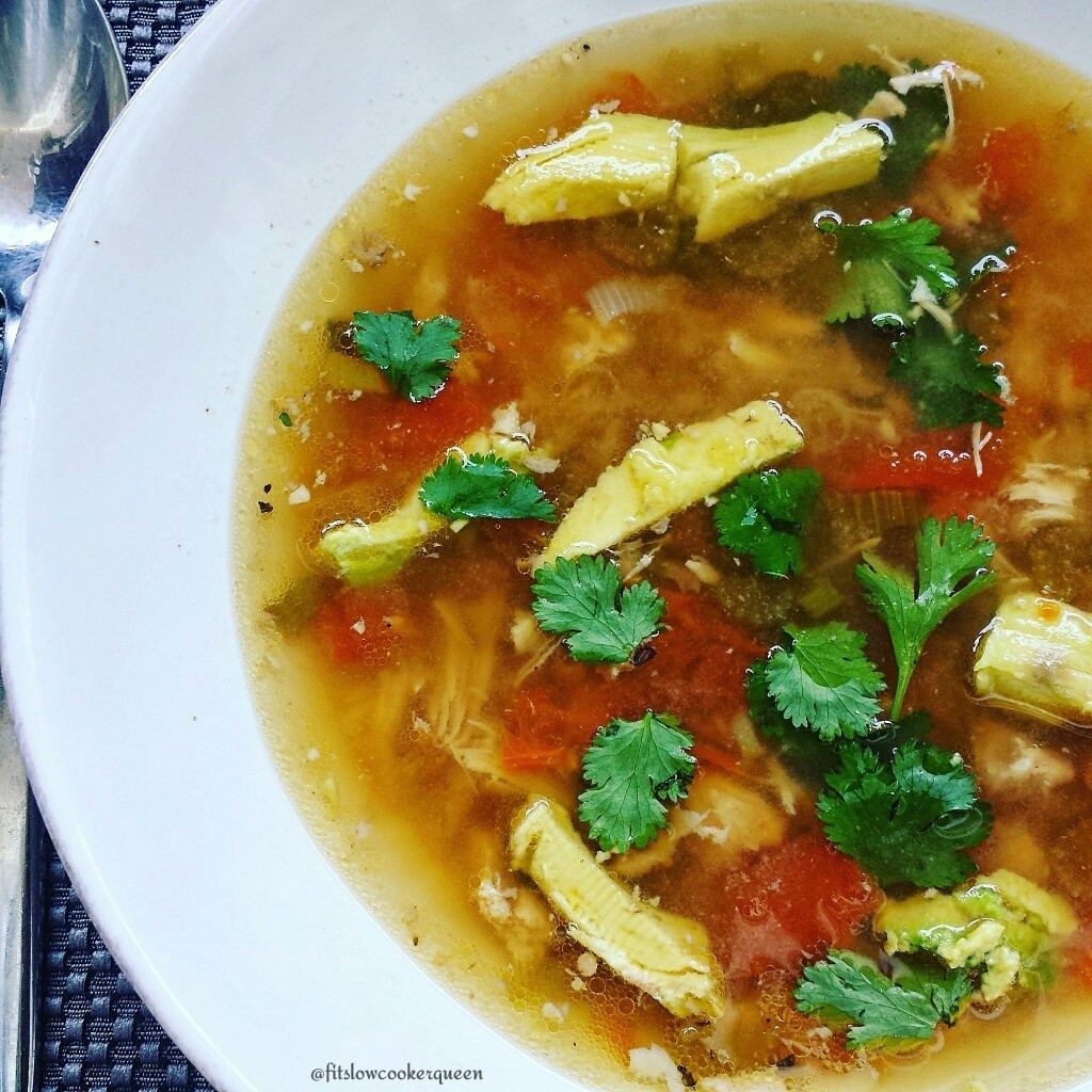 Low Carb Chicken Soup Slow Cooker
 Slow Cooker Chicken Avocado Soup Paleo Whole30 Low Carb