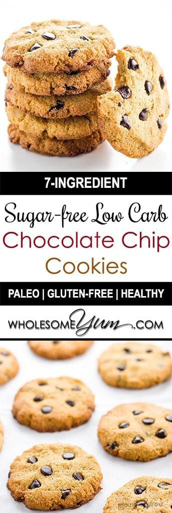 Low Carb Chocolate Chip Cookies Recipes
 The Best Low Carb Keto Chocolate Chip Cookies Recipe With