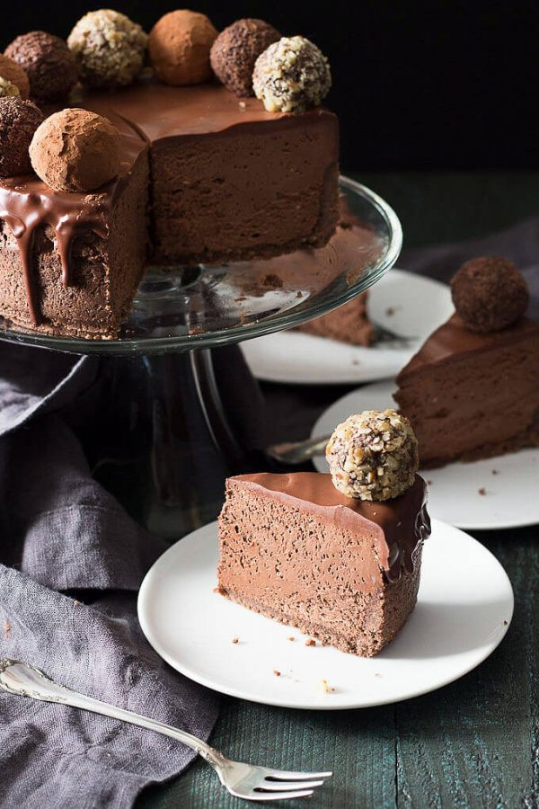 Low Carb Chocolate Desserts
 Low Carb Chocolate Truffle Cheesecake