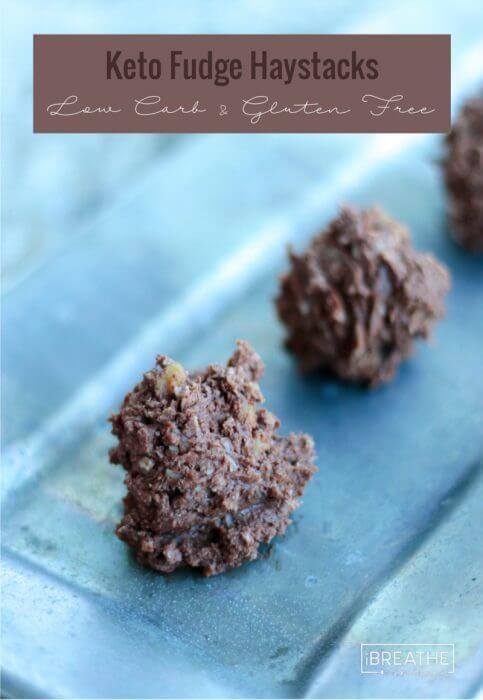 Low Carb Cocoa Powder
 Keto Chocolate Fudge Haystacks No Bake