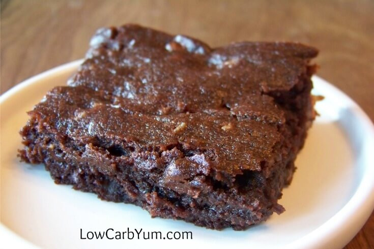 Low Carb Coconut Flour Brownies
 Low Carb Brownies Gluten Free Option