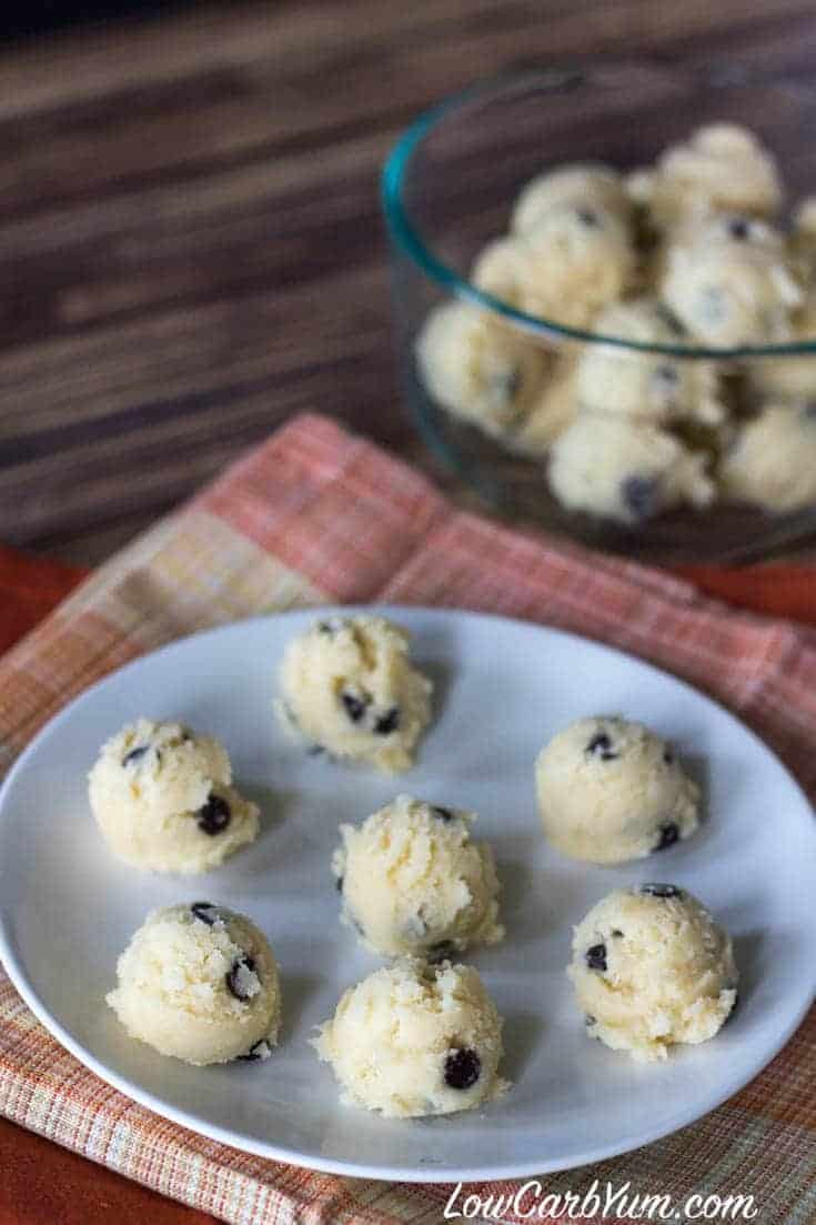 Low Carb Coconut Flour Chocolate Chip Cookies
 Coconut Flour Chocolate Chip Cookie Dough