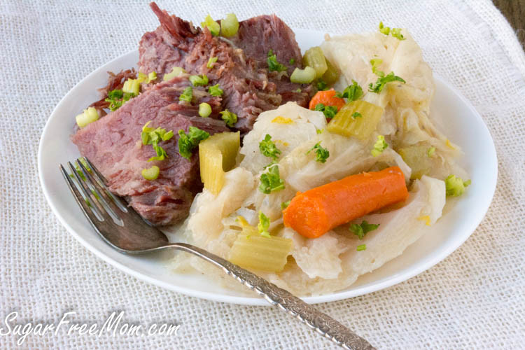 Low Carb Corned Beef And Cabbage
 Low Carb Corned Beef and Cabbage Instant Pot or Crock Pot