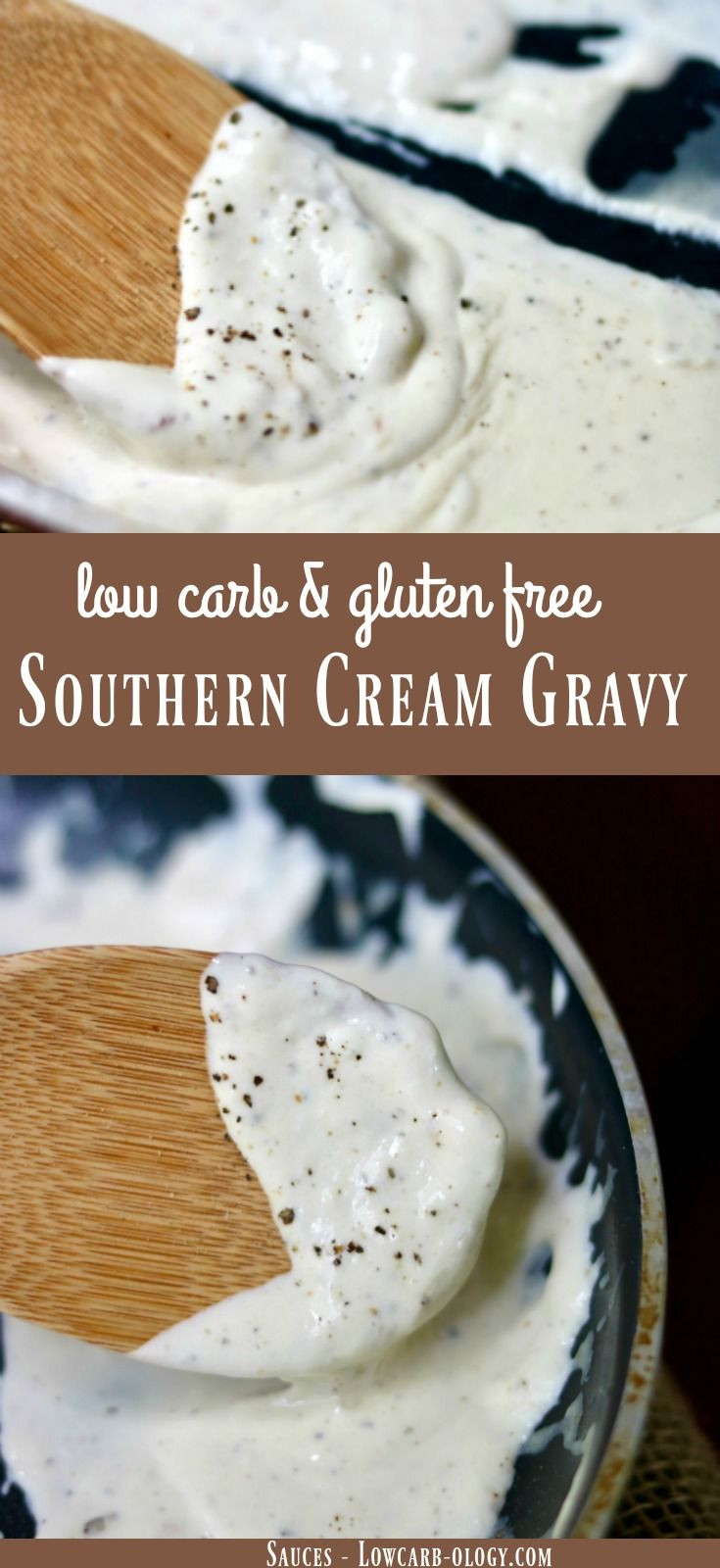 Low Carb Country Gravy
 Low Carb Cream Gravy Country Style & Keto Friendly