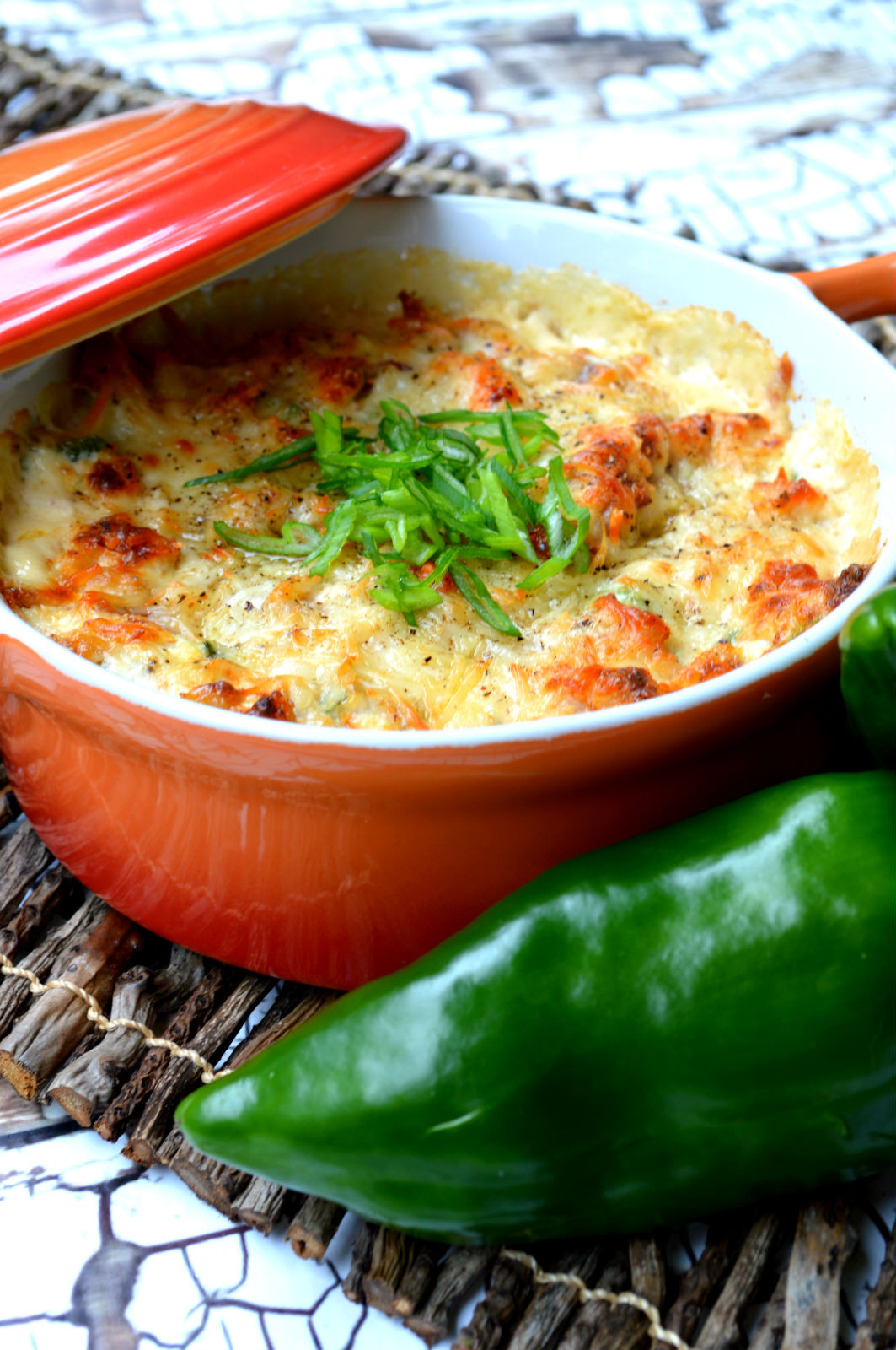 Low Carb Crab Recipes
 Bacon Poblano Hot Crab Dip