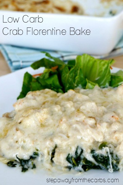 Low Carb Crab Recipes
 Low Carb Crab Florentine Bake Step Away From The Carbs
