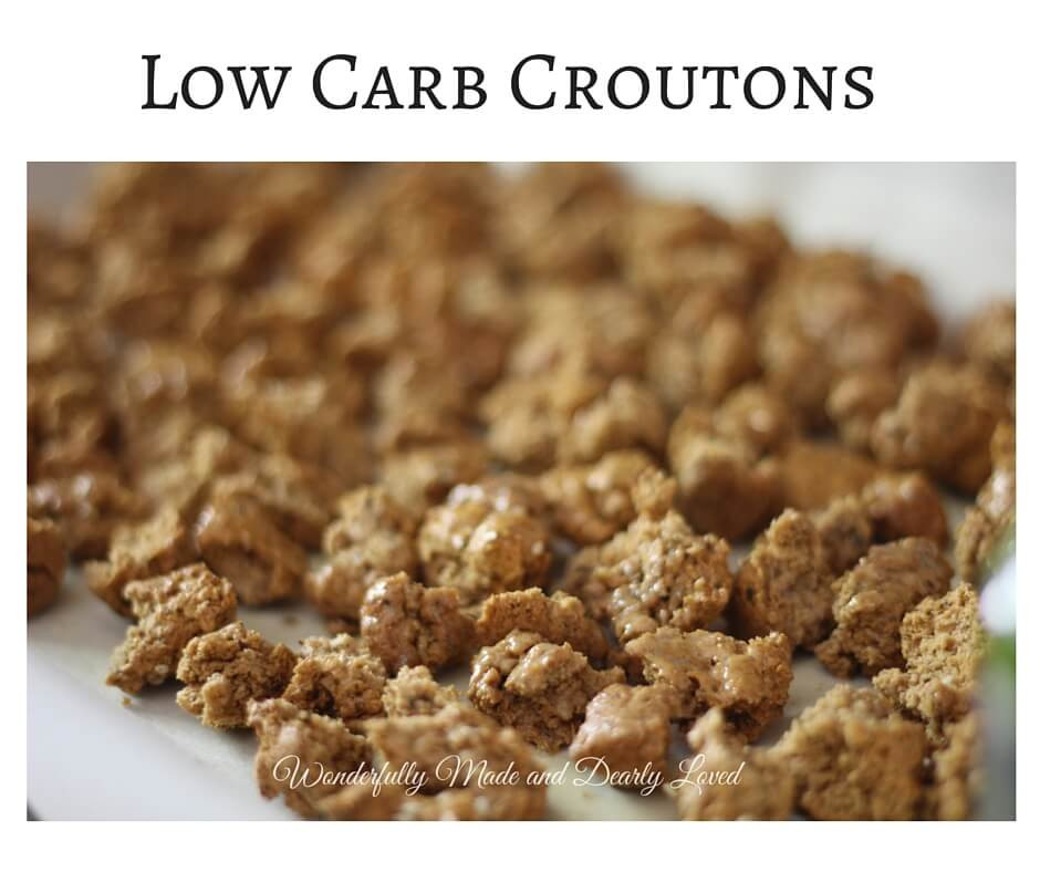 Low Carb Croutons
 Low Carb Croutons