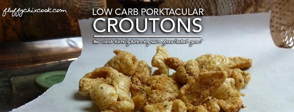 Low Carb Croutons
 Porktacular Garlic Croutons Put Low Carb Keto Joy Back in